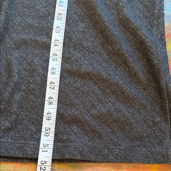 Zara Charcoal Asymmetrical Shoulder Bodycon Midi Jersey Dress Sz.S  Short Sleeve - Picture 11 of 11